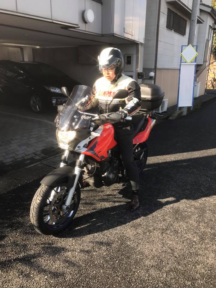 ライダー社長、地鎮祭へ。