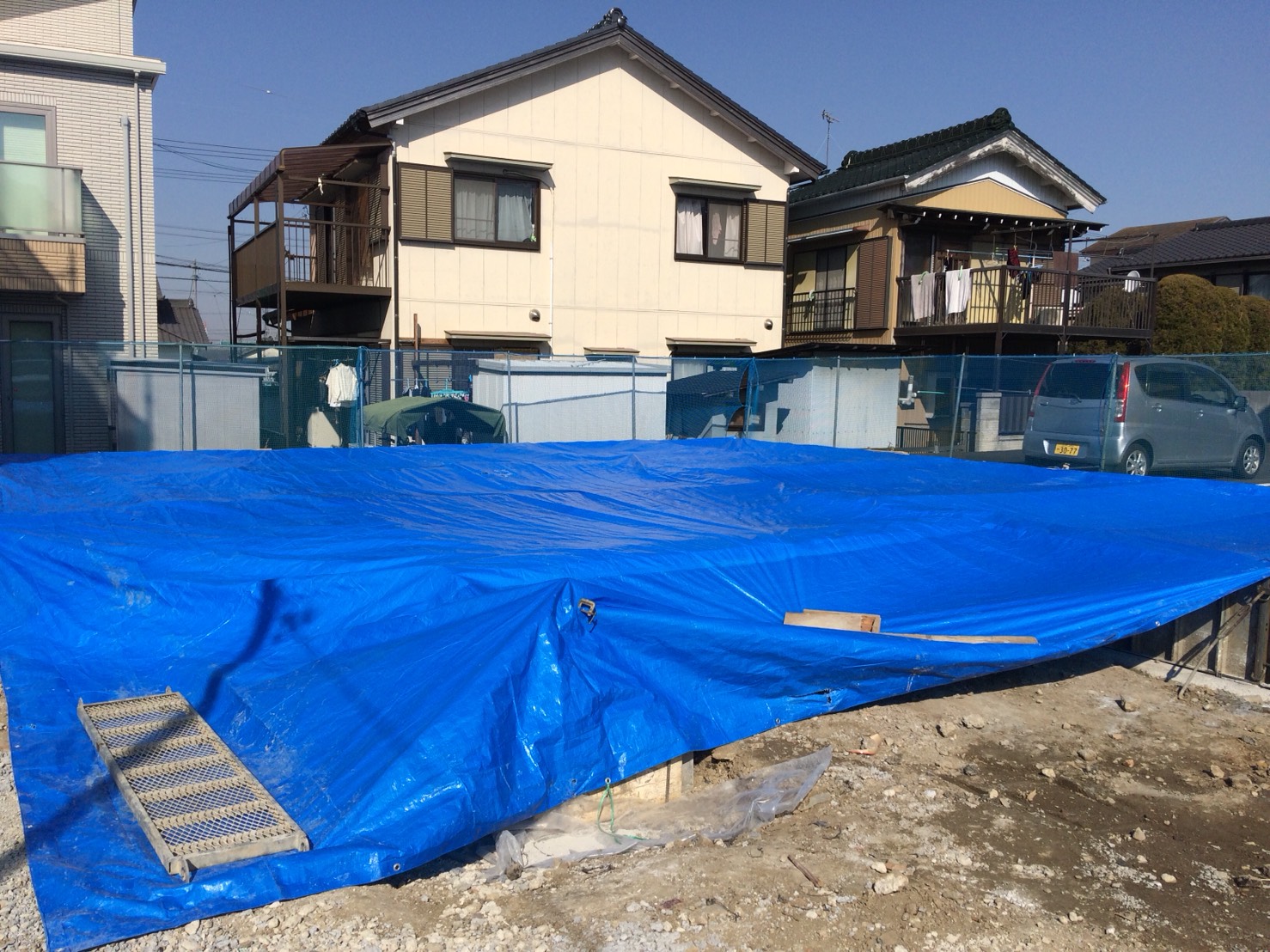 愛知県西尾市のSE構法で建てる注文住宅　現場進捗状況